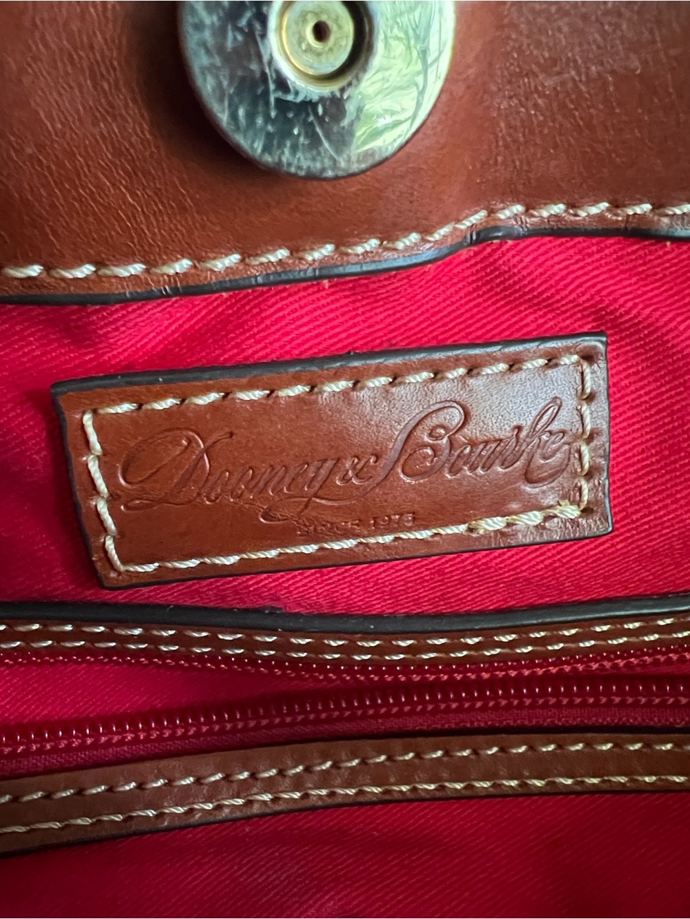 Dooney & Bourke Cream Large Barlow bag - Picture 5 of 7